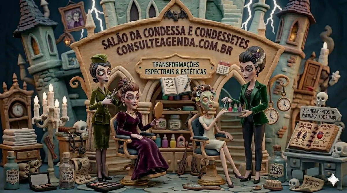 ConsulteAgenda – Agendamento para Salão de Beleza com o Conde