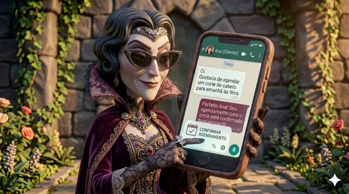 WhatsApp Agendamento Salão